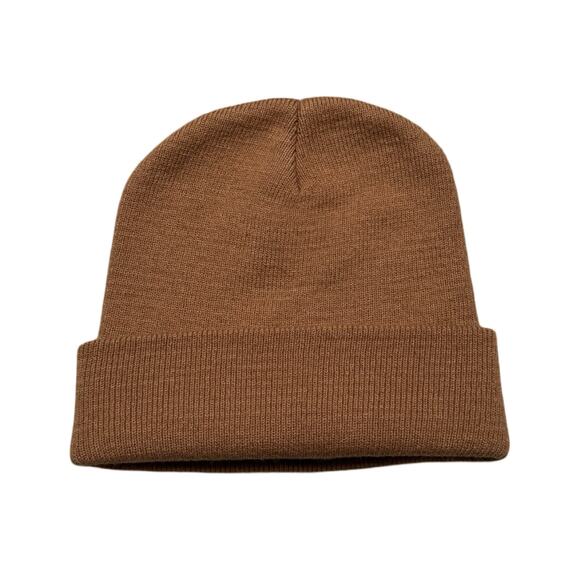 Pugs Men Winter Beanie Hat Warm Knit Thick Cap Brown Winter - Picture 1 of 5